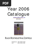 Black Box Industrial Controls Catalogue 2005