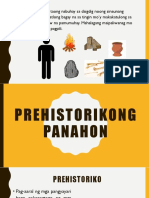Prehistorikong Panahon