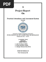 A Project Report On: Practical Attendance and Assessment System