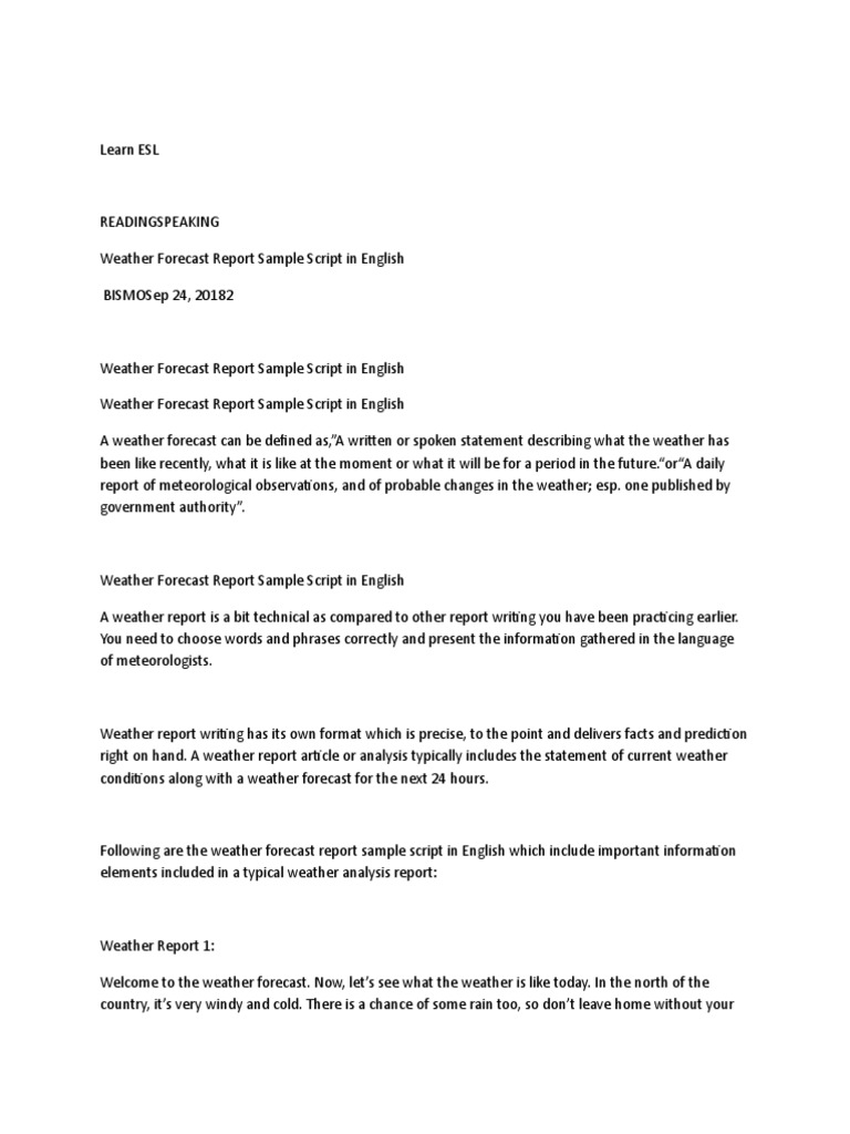 Weather Forecasting Example | informacionpublica.svet.gob.gt