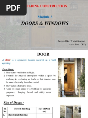 Doors & Windows
