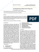 Swing Arm Calculation and Analysis Journal