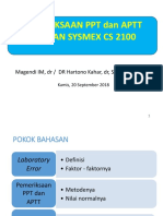 Lab Error PPT Dan APTT Magendi Revisi 2