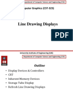 Line Drawing Displays: Computer Graphics (CST-323)
