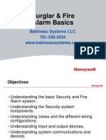 Burglar & Fire Alarm Basics: Babineau Systems LLC 781-330-4534