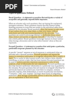 Clarifying and Probing Questions Guide | PDF