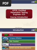 CPTE Course