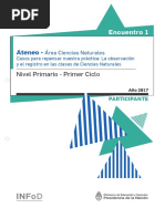 N° 6 Material de Lectura Del Área de Ciencias Naturales