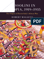 Mallet, Robert - Mussolini in Ethiopia, 1919-1935. The Origins of Fascist Italys African War (2015)