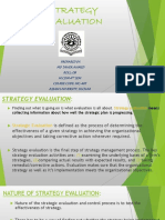 Strategy Evaluation Framework