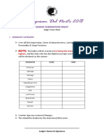 Sample Criteria For Judging