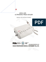 UDS-A LED ultrasonic piezo scaler manual