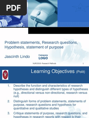 Problem statement