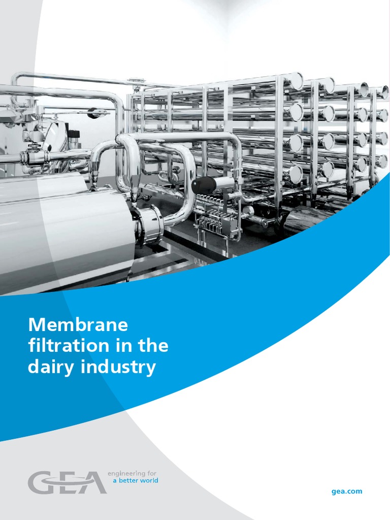 Gea Membrane Filtration Brochure For Dairy Industry | PDF | Membrane ...