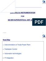 Controls & Instrumentation FOR 660 MW Supercritical Unit at Tiroda