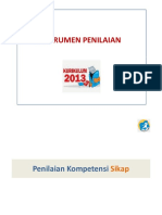 Materi Instrumen Penilaian