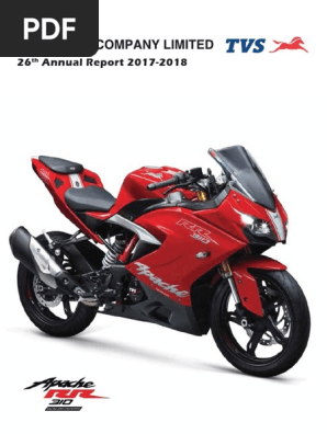 TVS Motor Company Annual Report 2017-18 | PDF | Electronic Voting
