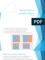 Relaciones y Proporciones