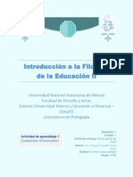 Introducción A La Filosofía de La Educación 2