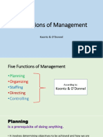 5 Functions of Management