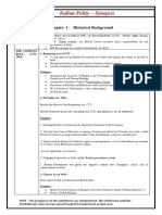 Polity Imp Topics SYNOPSIS