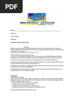 9 Ano Menino Jesus Interpretação Textual e Proposta de Redação