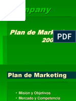 Plan de Marketing en Blanco