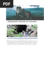 Monumentos Naturales de Venezuela