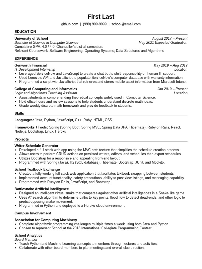 Resume PDF | PDF | Java Script | Ruby On Rails