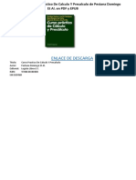 Descargar Ebook Curso Practico de Calculo Y Precalculo de Pestana Domingo Et Al. en PDF y