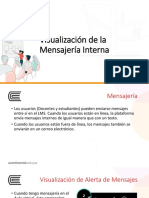 Visualización de La Mensajería Interna