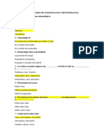 Cuestionario de Climatología y Meteorología