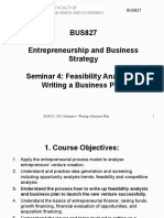 BUS827 - S2 - L4 - Feasability Writing A Business Plan