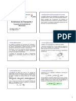 Equações Da Quantidade de Movimento - FT1