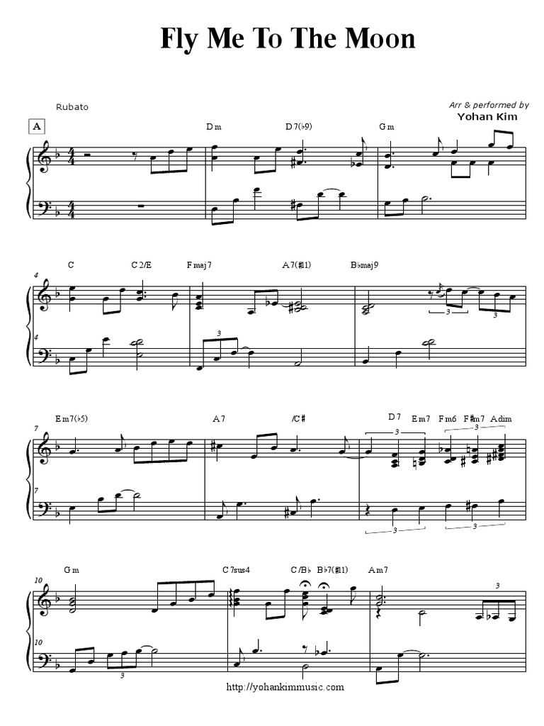 Fly Me To The Moon Filmmusik