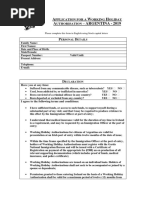 Application Letter For Irish Visa | PDF