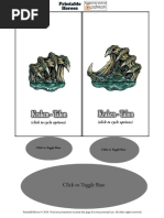 Honey Heist - Character Sheets | PDF