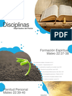 Disciplinas Espirituales Del Pastor