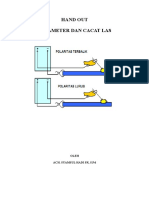 5 Parameter Las Dan Cacat Las