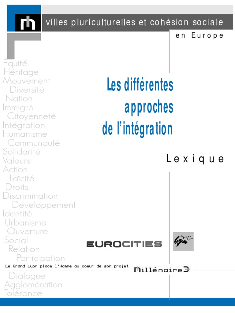 Intégration et Diversité en Europe | PDF | Citoyenneté | Nationalité