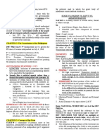 POLITICAL LAW - Notes CRUZ ANNOTATED