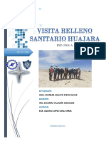 Visita al Relleno Sanitario Huajara de Oruro