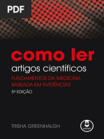 Como Ler Artigos Cientificos 5ed - Trisha Greenhalgh
