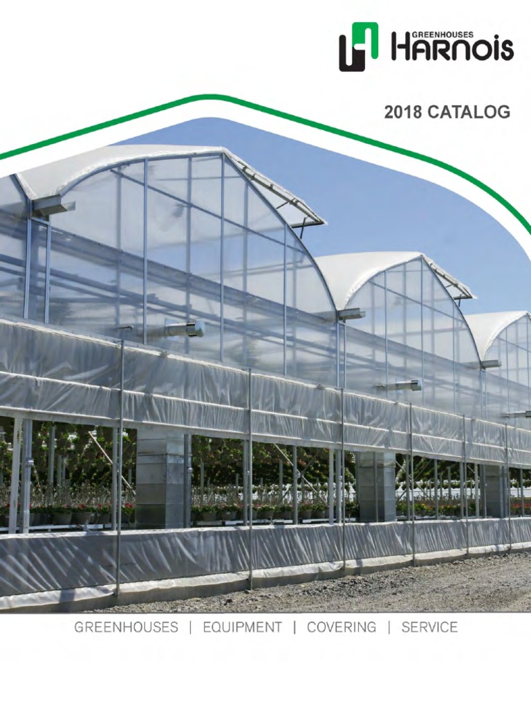 Harnois Greenhouse Catalogue 2018 PDF Door Pipe (Fluid Conveyance)
