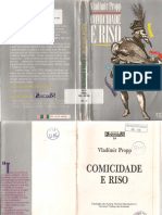 PROPP, Vladmir - Comicidade e Riso PDF