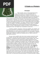 O Áudio e o Pinheiro