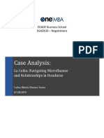 La Ceiba Case AnalysisThe title "TITLE La Ceiba Case Analysis" effectively summarizes the document  by mentioning the main topic "La Ceiba Case Analysis