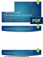 Perencanaan Pembelajaran Geografi 1.pptx