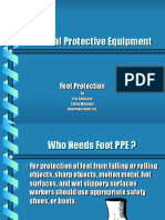 Personal Protective Equipment: Foot Protection