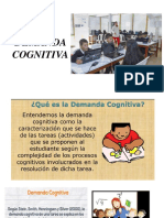 Demanda cognitiva y taxonomías para el aprendizaje